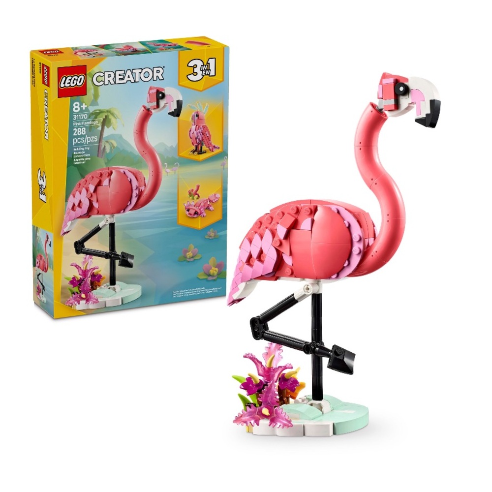 Lego Creator 3 in 1 Pink Flamingo 🦩 31170